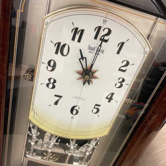 Rhythm. Wall Decor Rhythm Clock Dws Kaleidoscope By Rhythm 95s